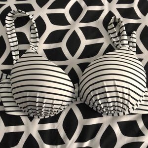 Victoria secret tie back push up swim top